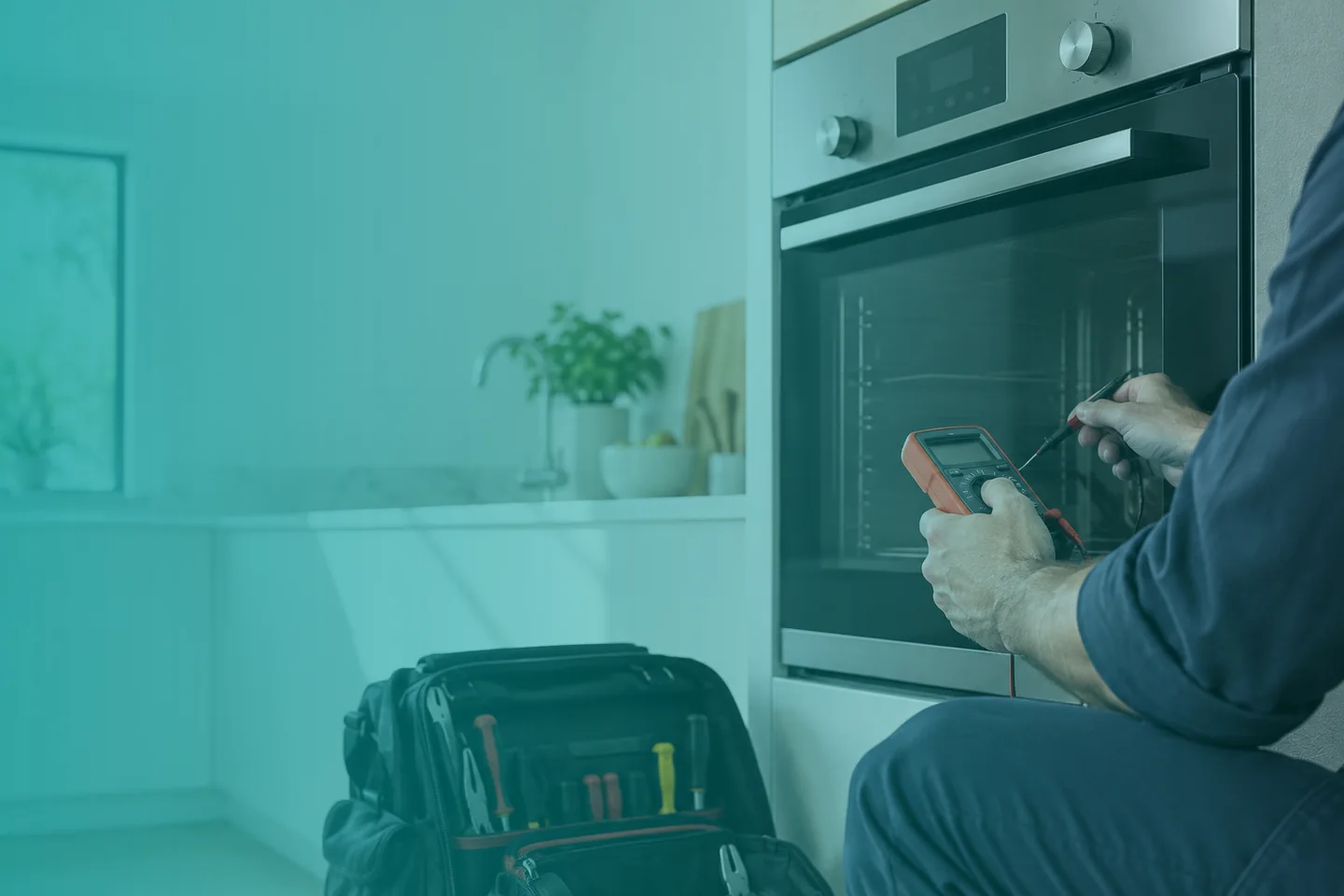 Illustrative kitchen and appliance scene for Siemens